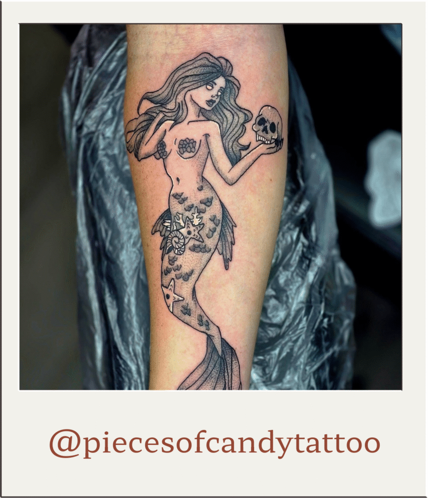 Microrealism Mermaid By Kathleen Wade