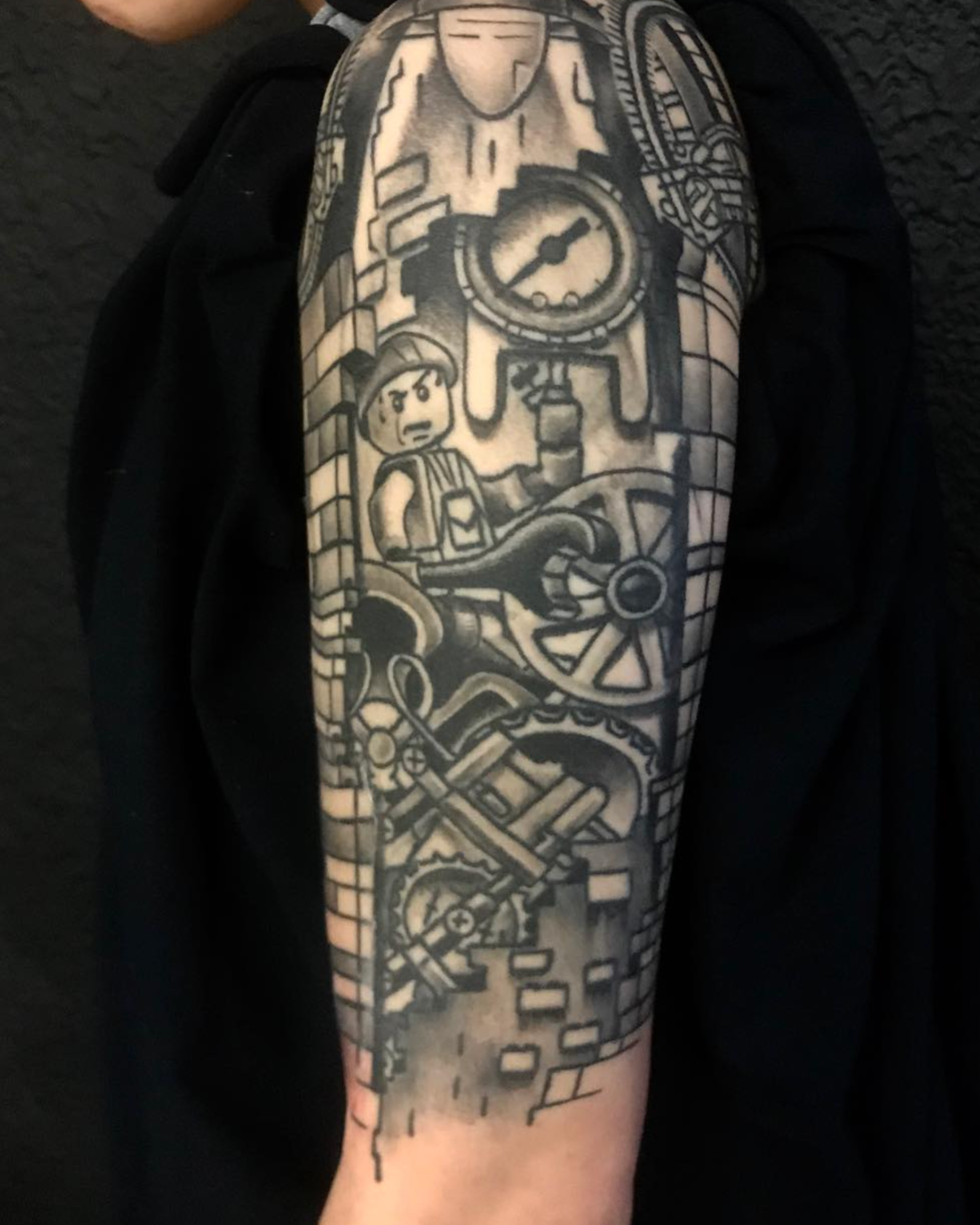 Ryan Henerey is a black and grey tattoo artist at Ragtime Tattoo Shop in South St. Louis, Missouri on Morganford