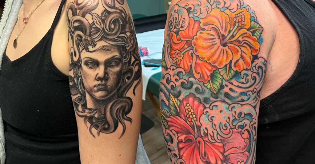 Featured Image: Black and Grey vs Color Tattoo