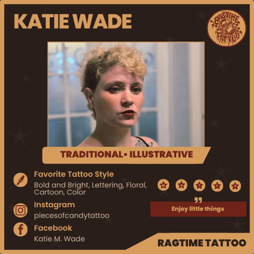 katie Wade Information Card