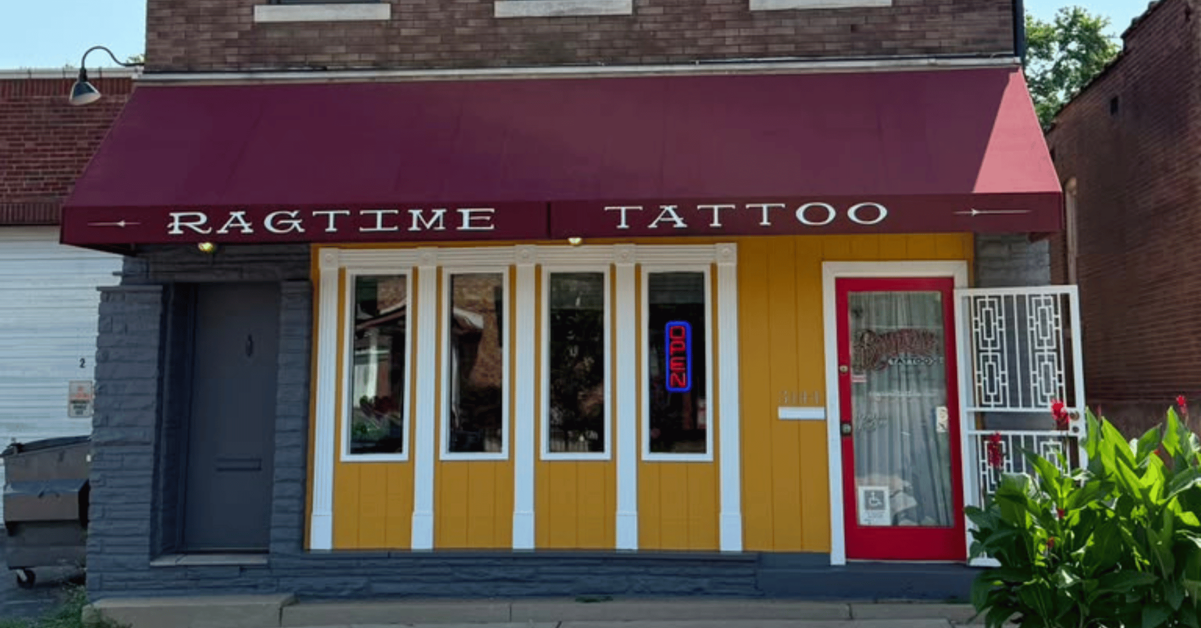 Ragtime Tattoo Shop Featured Header