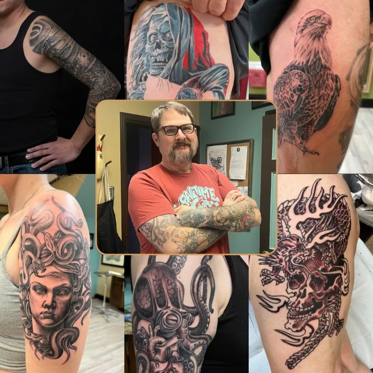 Matt Tattoo Collage