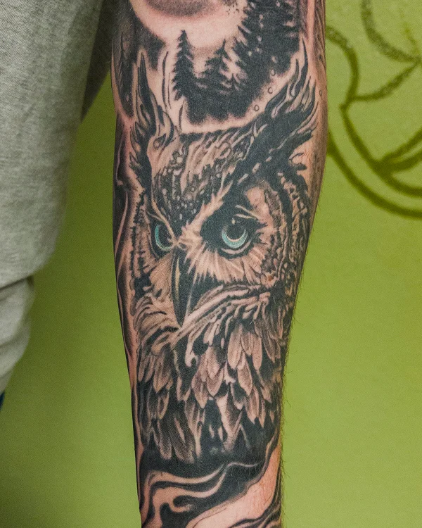 Eagle Portrait Tattoo