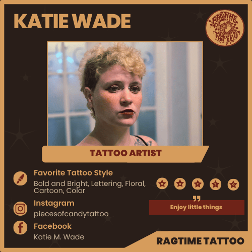 Katie Wade bio card