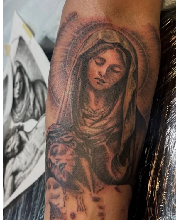 Portrait of Mother Mary
