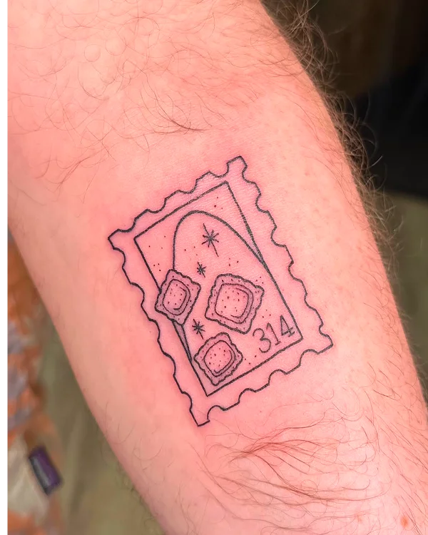 St Louis Stamp Tattoo